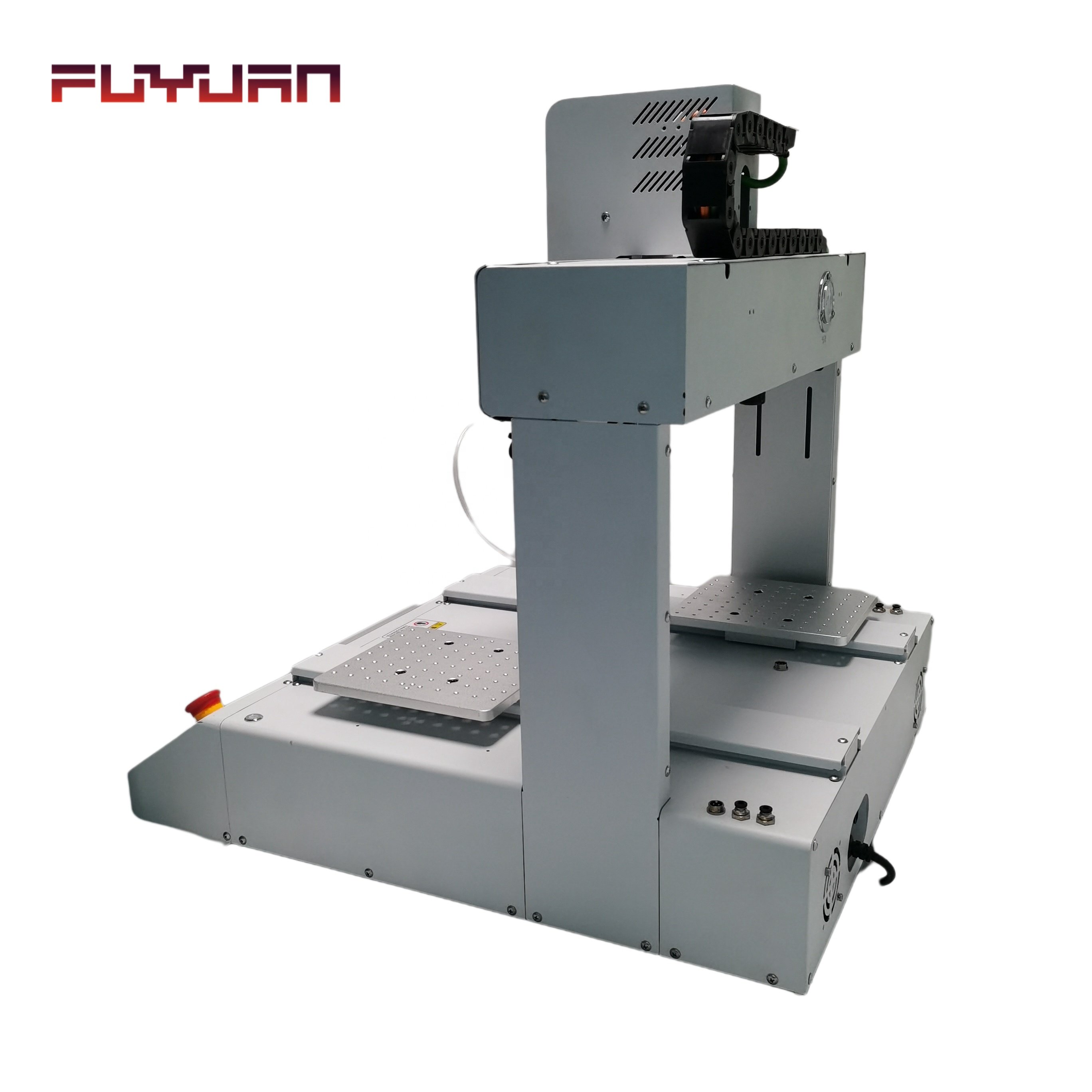 FLYJAN Automatic Desktop Screw Fasten Robot Multi-axis Double Table Automatic Screw Locking Assembly Machine