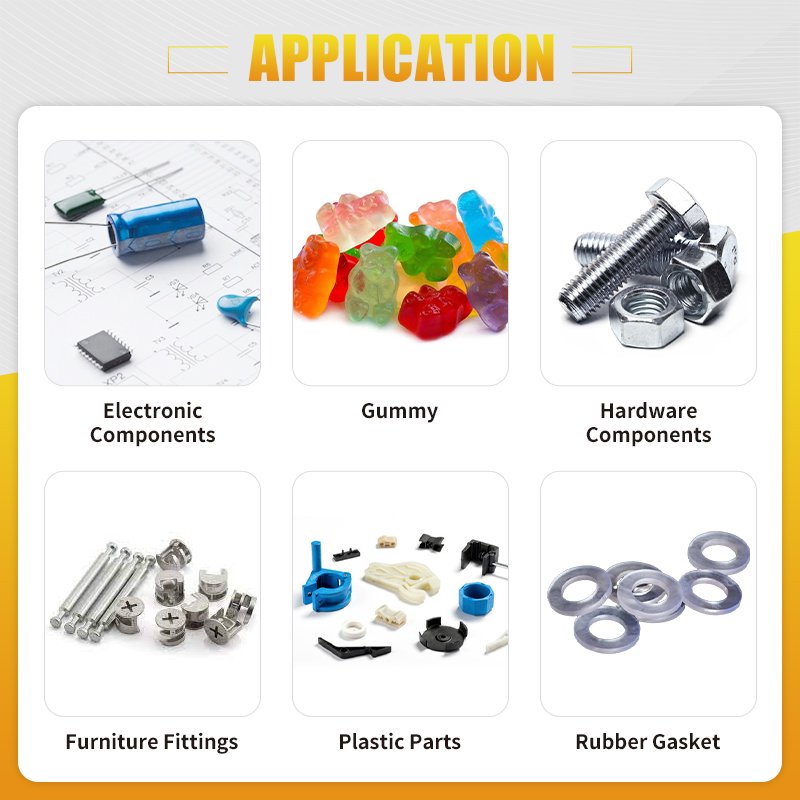 Automatic Vertical Mixed Counting Auto Sorting Hardware Parts Screw and Nuts Furniture Fittings Packaging Machine