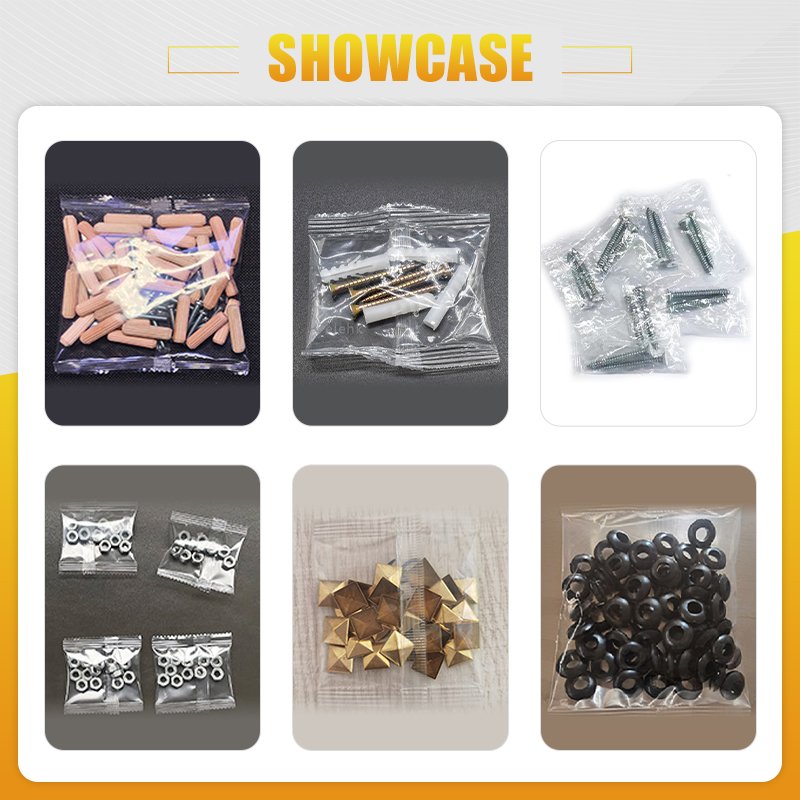 Automatic Vertical Mixed Counting Auto Sorting Hardware Parts Screw and Nuts Furniture Fittings Packaging Machine