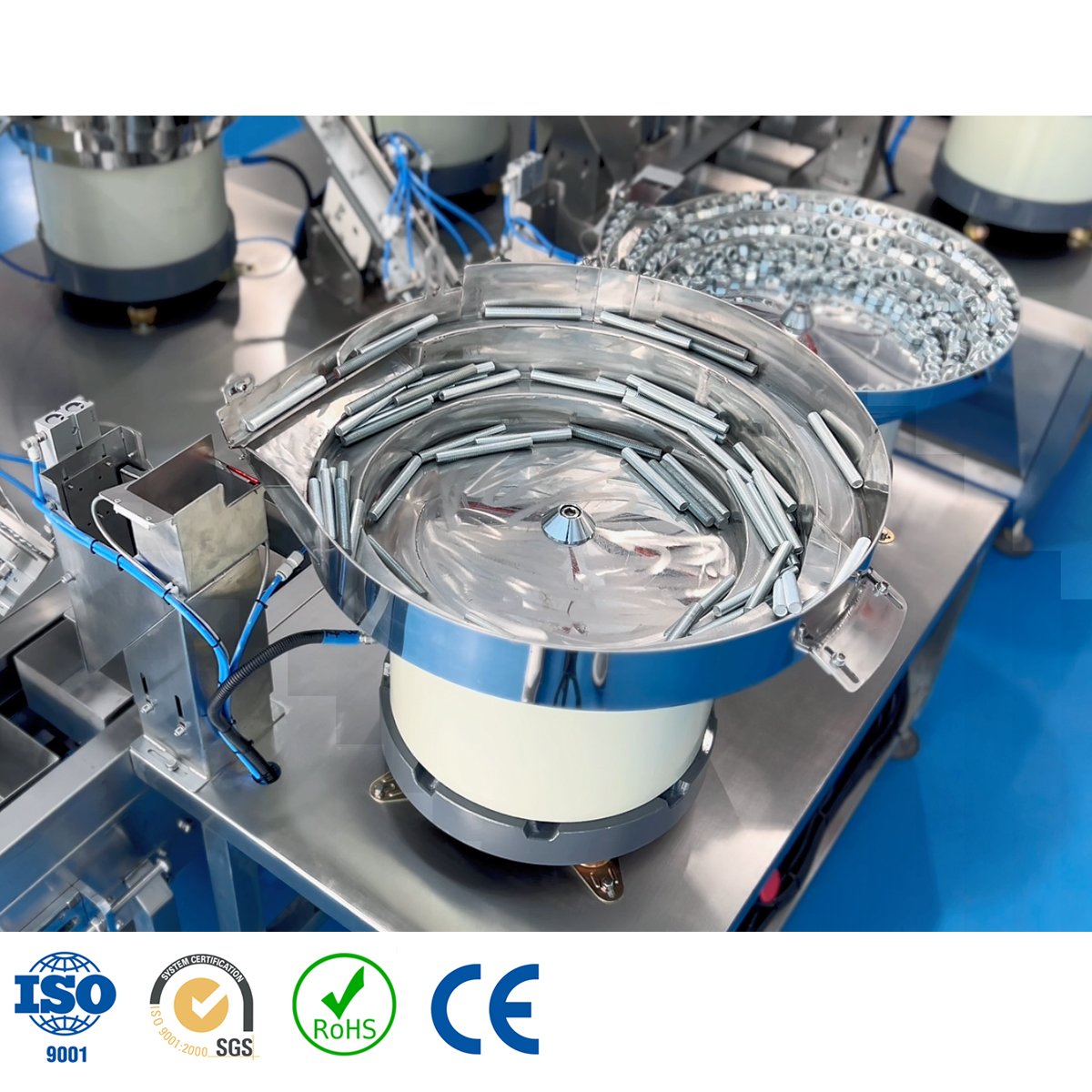 Automatic Vertical Mixed Counting Auto Sorting Hardware Parts Screw and Nuts Furniture Fittings Packaging Machine