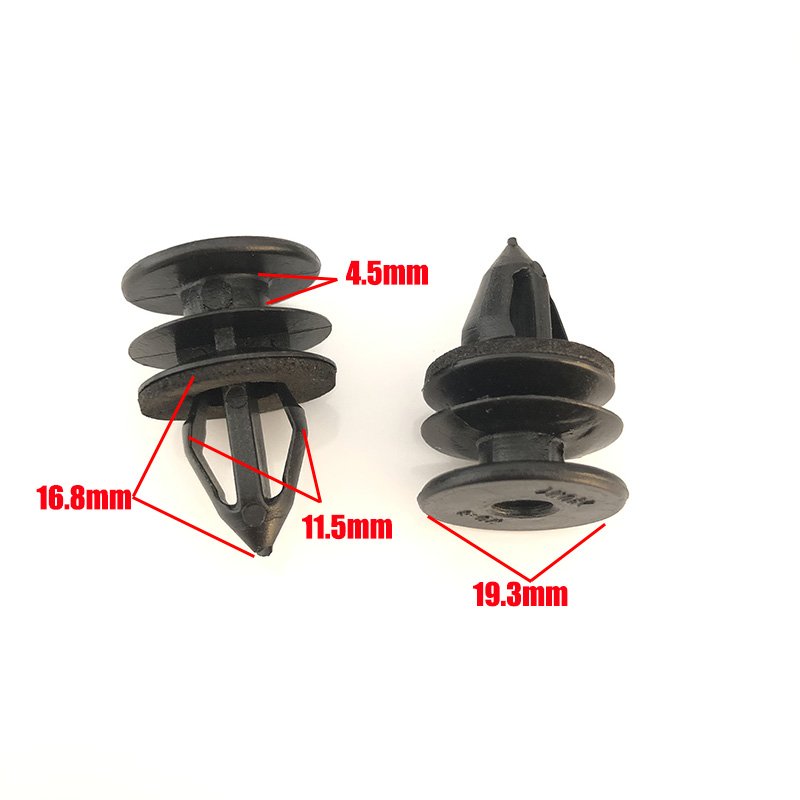 Aoda 10/20Pc Car Door Interior Trim Panel Clips Fasteners 11519031 Fit for Chevrolet Malibu Hummer H2 Auto Parts Accessories Fastener