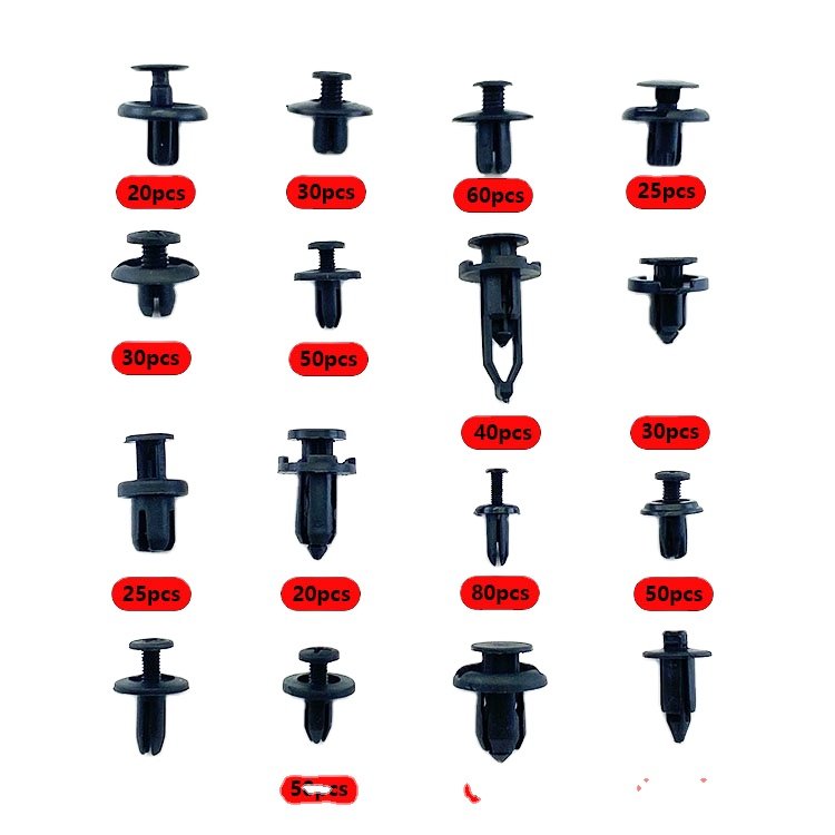 630 Pcs Automotive Car Retainer Auto Push Rivet Bumper Clips Fastener 16 Most Popular Sizes Auto Push Pin