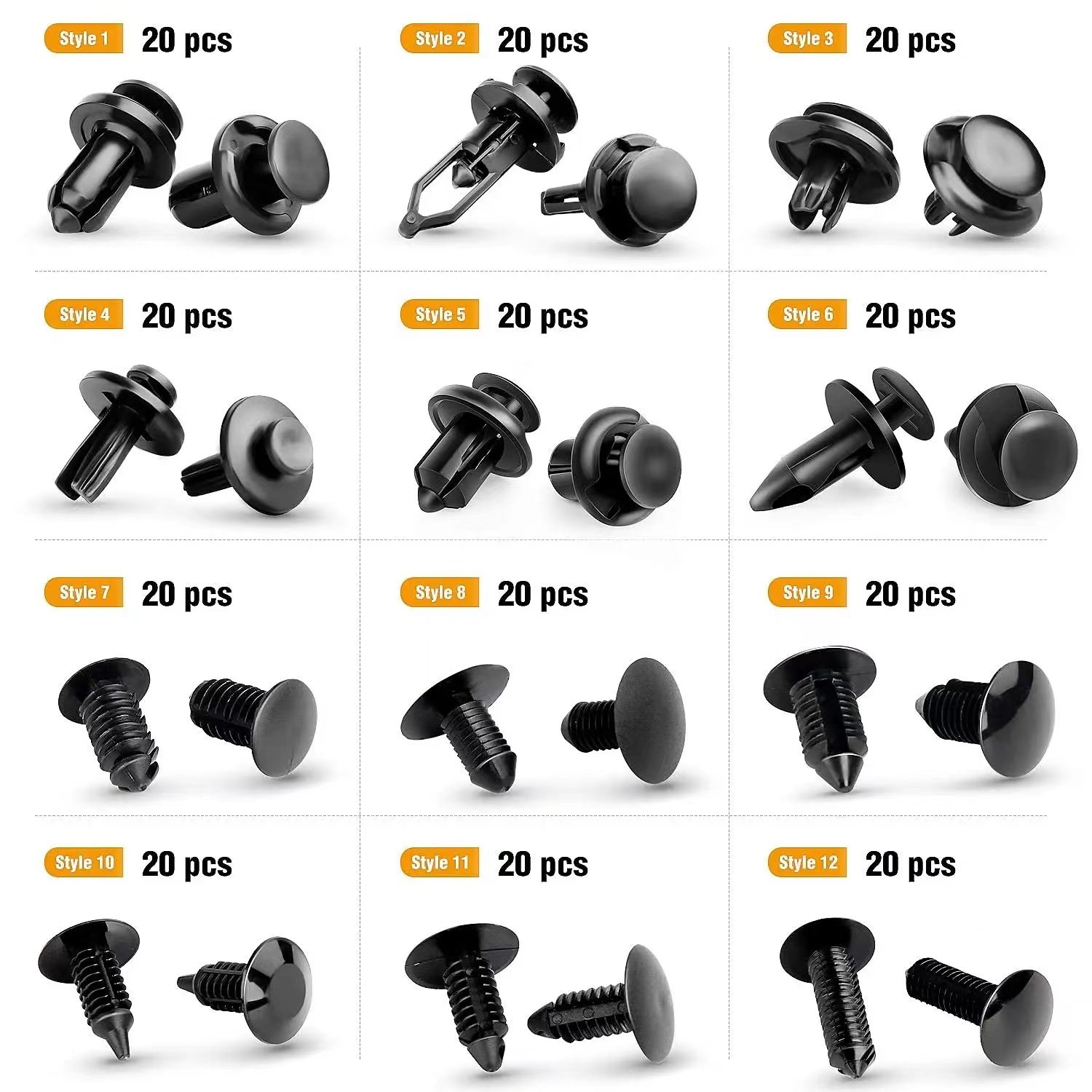 High Quality Tree Clips Plastic Universal Auto Clips Body Car Auto Clips And Fastener