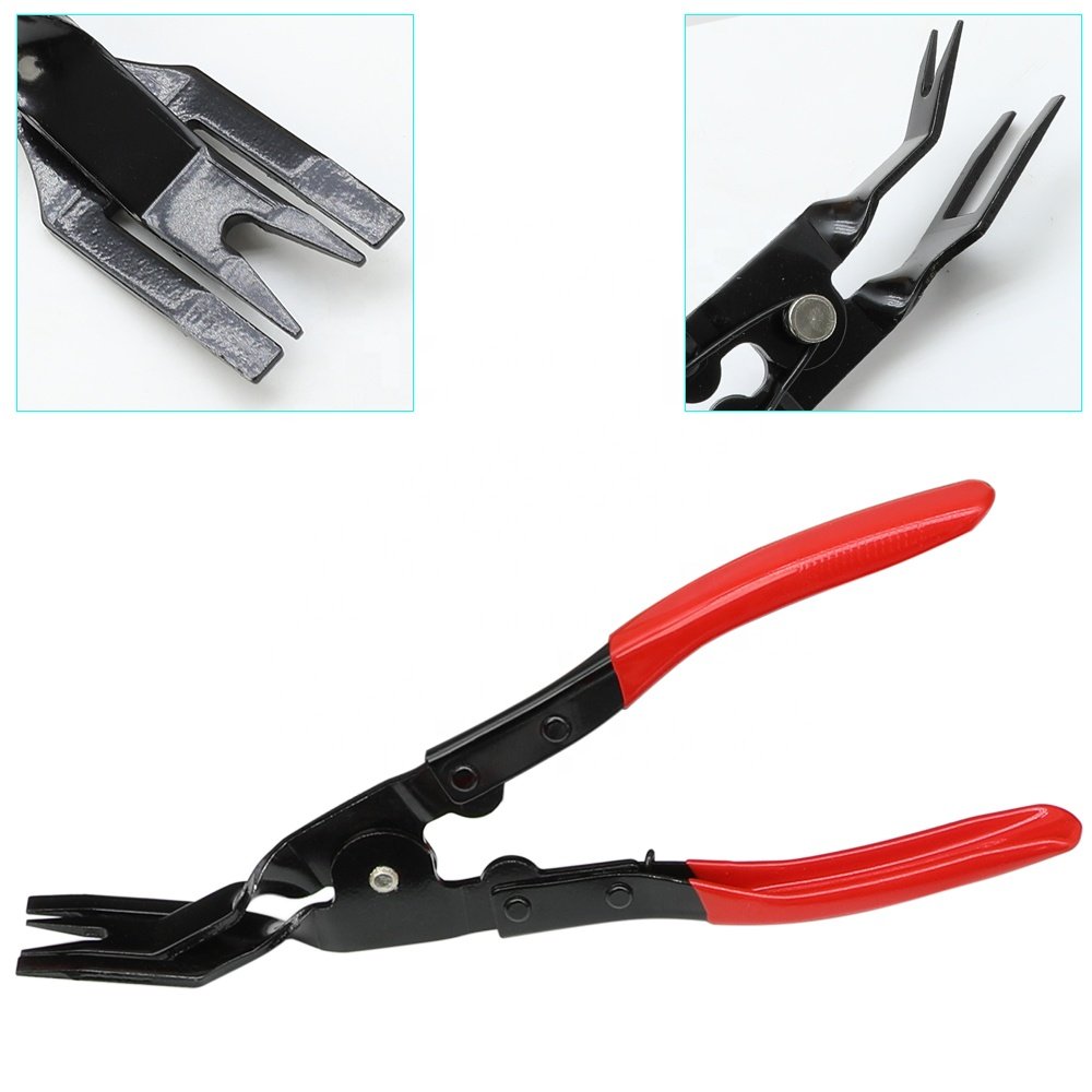 Auto Fastener & Clip Car Upholstery Removal Clip Pliers Fastener Remover Pry Tool Set for Door Panel Audio Dash