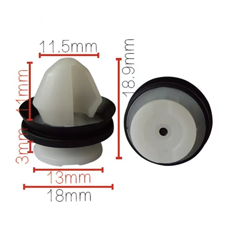 Body Side Back Door Trim Moulding Clip with Seal For ALFAROME/FIAT/LANCI 9654280780 CITROEN/PEUGEOT 6991Y8 FORD 5179084