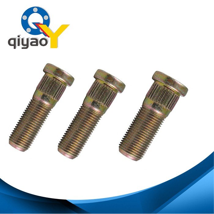 Grade 10.9 Knurl Black Wheel Stud of Alloy Wheel
