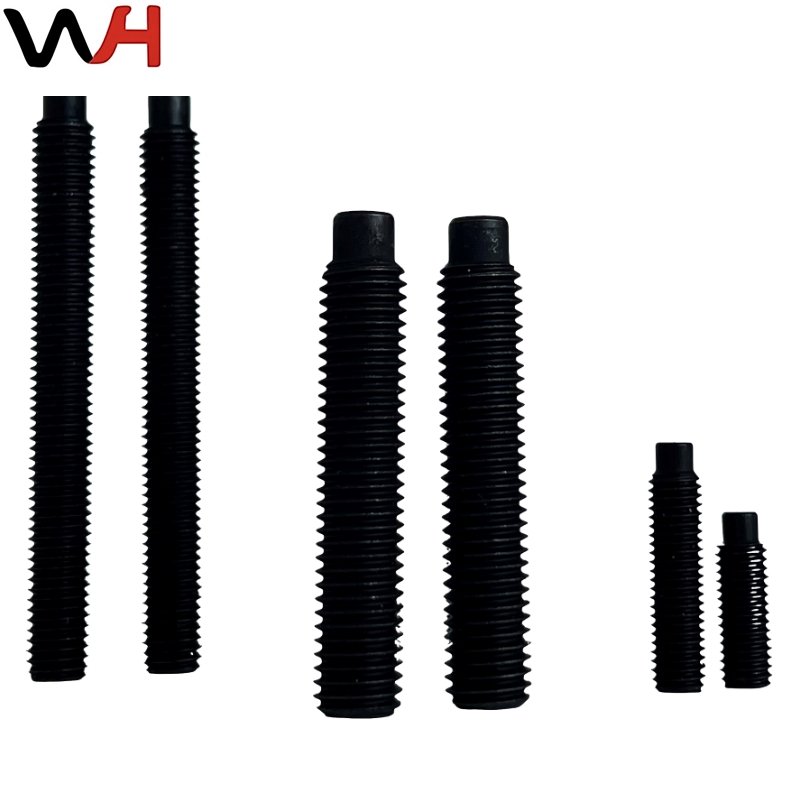 Wholesale M12*70 12.9 GB79 Alloy Steel Hexagon Socket Set Screws Dog Point 45H DIN915 Auto Fasteners Fastener Fitting Bolts