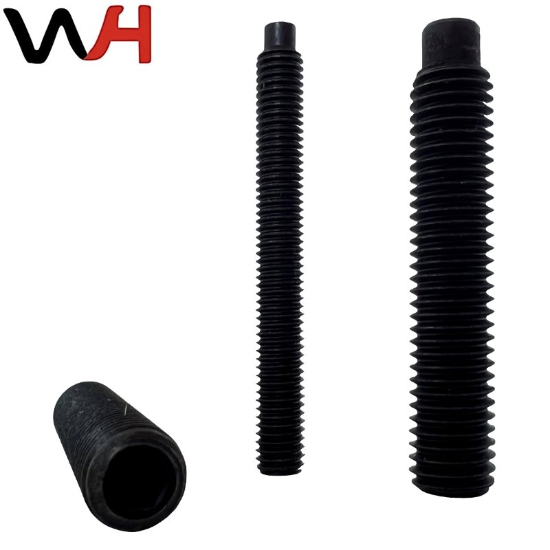 Wholesale M12*70 12.9 GB79 Alloy Steel Hexagon Socket Set Screws Dog Point 45H DIN915 Auto Fasteners Fastener Fitting Bolts