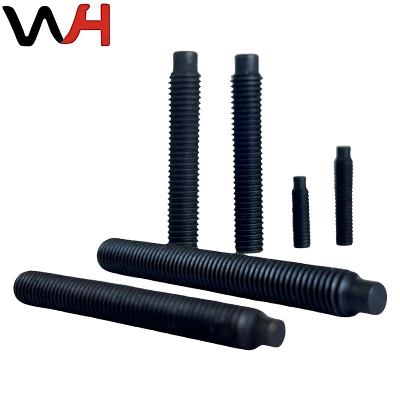 Wholesale M12*70 12.9 GB79 Alloy Steel Hexagon Socket Set Screws Dog Point 45H DIN915 Auto Fasteners Fastener Fitting Bolts