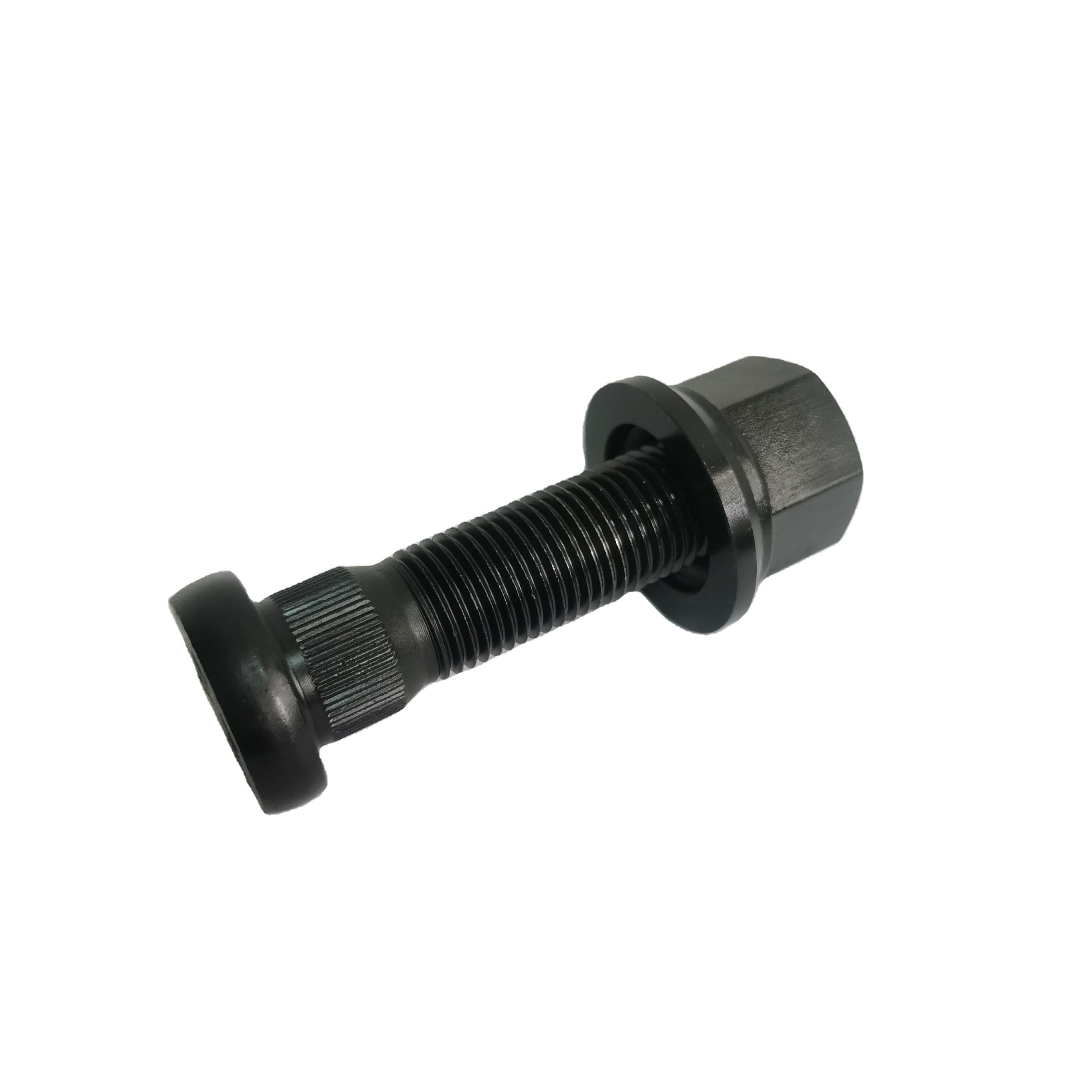 Wheel Hub Bolt for 2285281 Round Head Black Phosphated Wheel Stud 7/8"-11unf*102mm