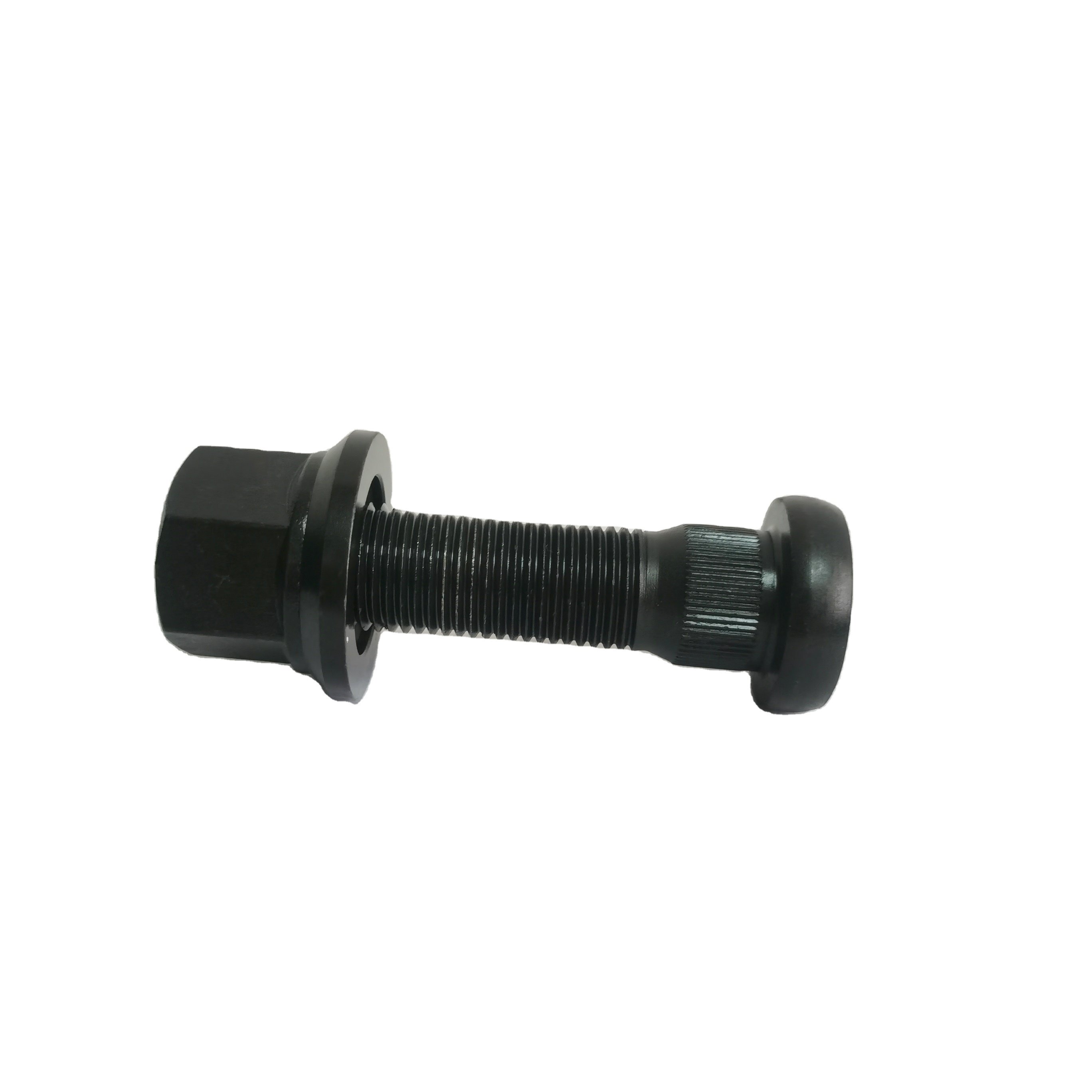 Wheel Hub Bolt for 2285281 Round Head Black Phosphated Wheel Stud 7/8"-11unf*102mm