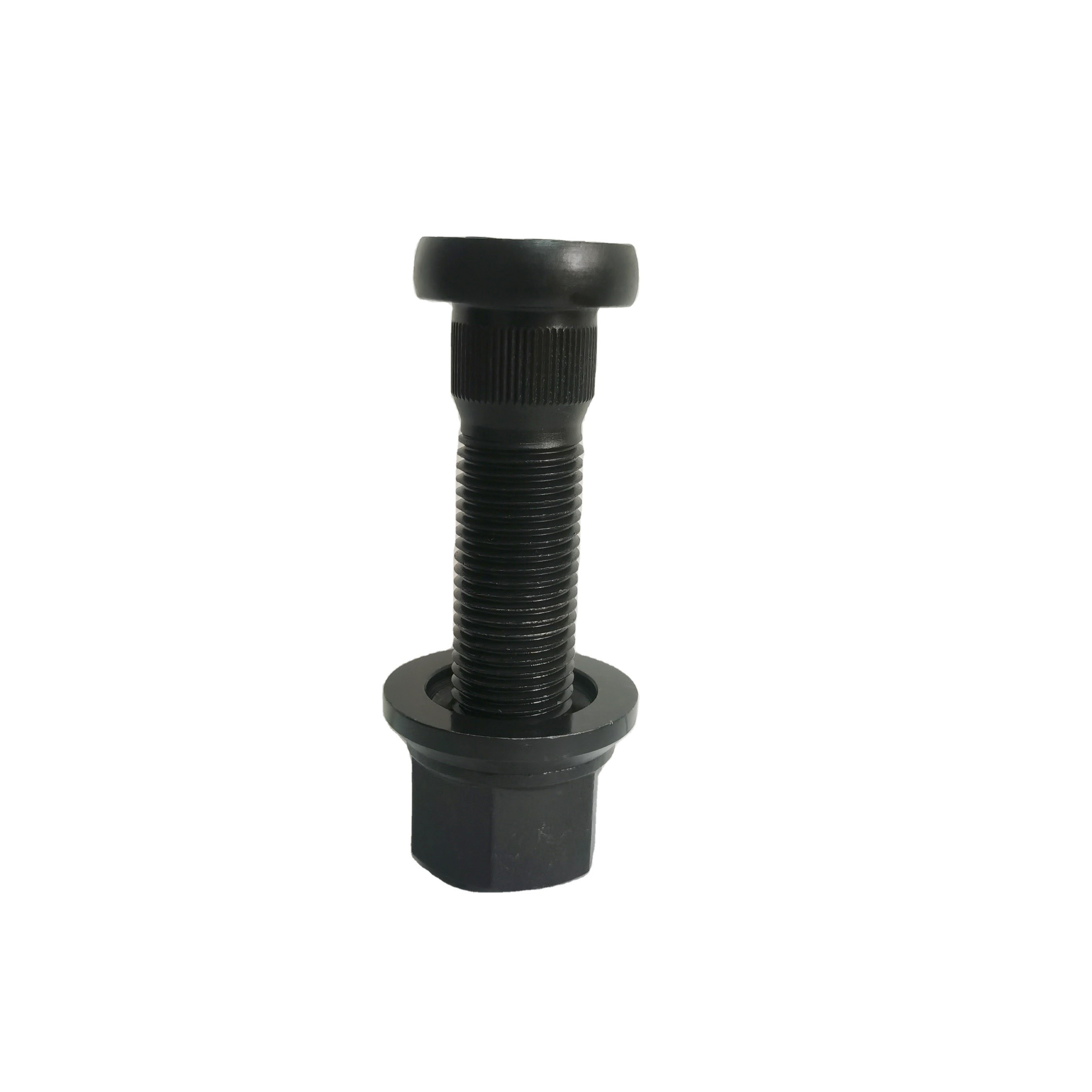 Wheel Hub Bolt for 2285281 Round Head Black Phosphated Wheel Stud 7/8"-11unf*102mm