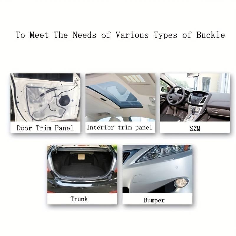 In Stock Hot Sale Universal Standard Auto Parts Car Door Interior Panel Plastic Fasteners Car Clips