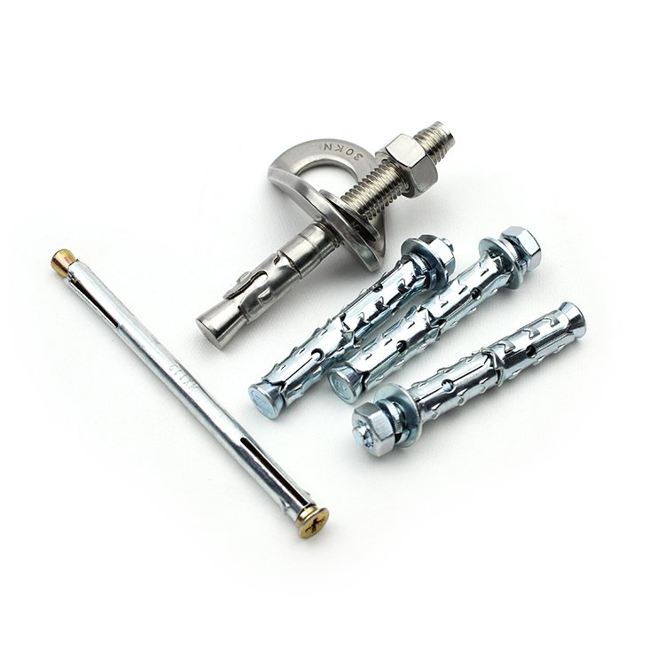 Safety Expansion Bolt Rock Climb Fastening Bolt Climbing Anchor With Fixed Hanger