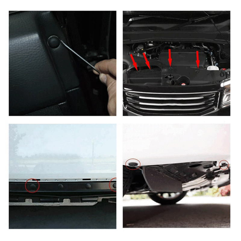 Wholesale Plastic Auto Bumper and Retainer Fasteners Car Clip Car Door Trim Panel Clips Plastic Push Rivets for Toyota