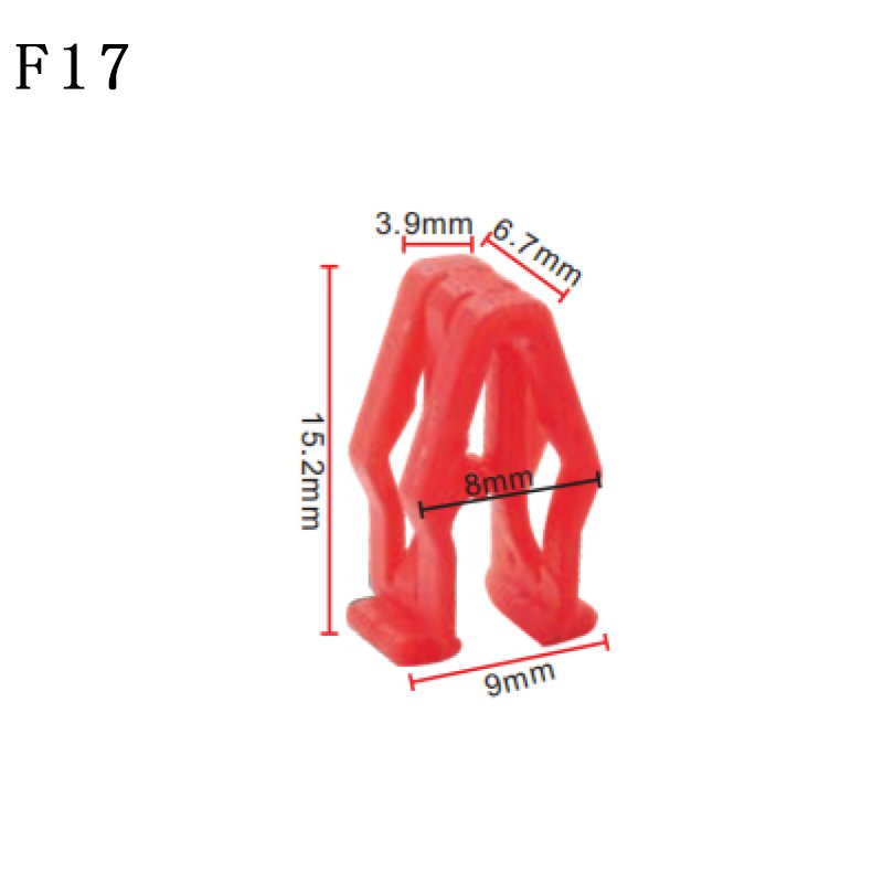 F17 Cheap Car Central Grid Instrument Panel Plastic Nylon Clip