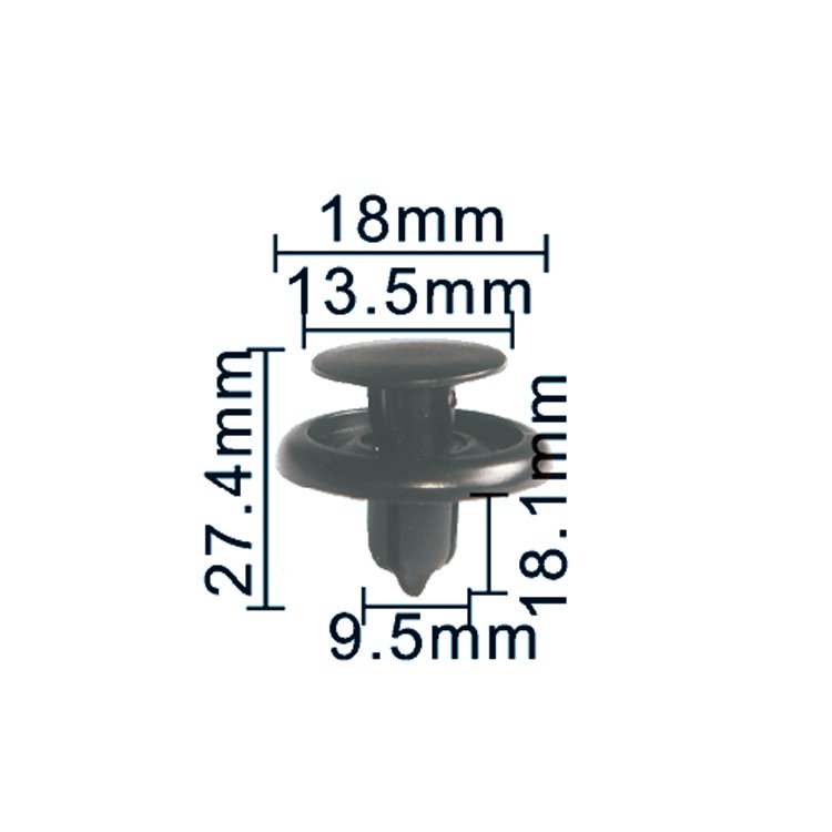 Wholesale Plastic Rivet Automotive Fasteners Clips Car Auto Fastener Clip Bumper Car Auto Fastener