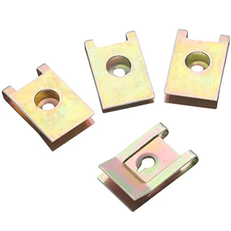 Car Fasteners Universal Car Dashboards DVD CD Panel Interior Trim Plate Fixed Iron Clip Buckle Auto Accessories