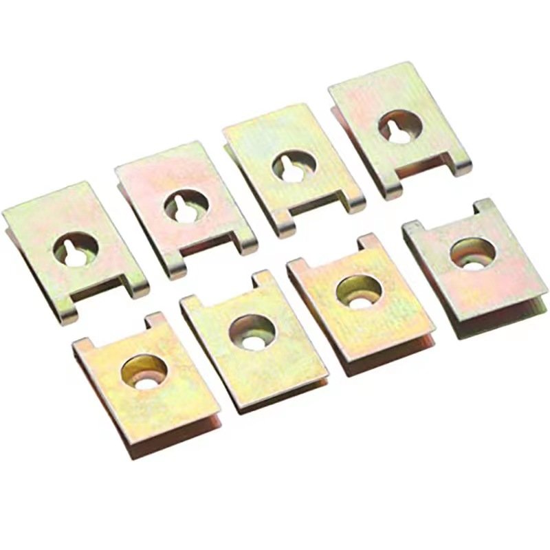 Car Fasteners Universal Car Dashboards DVD CD Panel Interior Trim Plate Fixed Iron Clip Buckle Auto Accessories