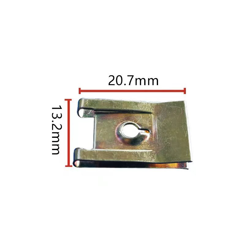 Car Fasteners Universal Car Dashboards DVD CD Panel Interior Trim Plate Fixed Iron Clip Buckle Auto Accessories