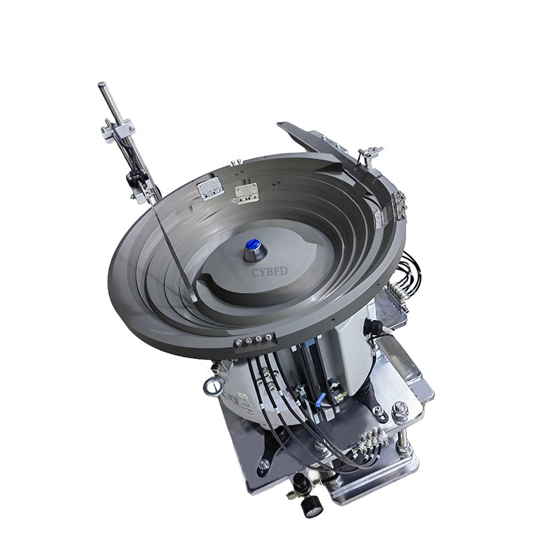 Auto Feeding Vibratory Bowl Feeder Machine Vibration Control for Rubber Plastic Metal Parts with Hopper for Automation