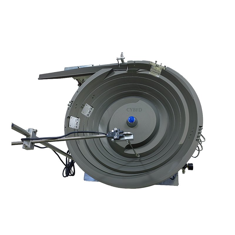 Auto Feeding Vibratory Bowl Feeder Machine Vibration Control for Rubber Plastic Metal Parts with Hopper for Automation