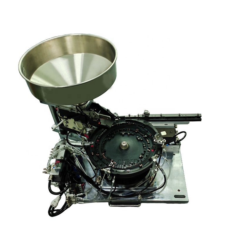 Auto Feeding Vibratory Bowl Feeder Machine Vibration Control for Rubber Plastic Metal Parts with Hopper for Automation