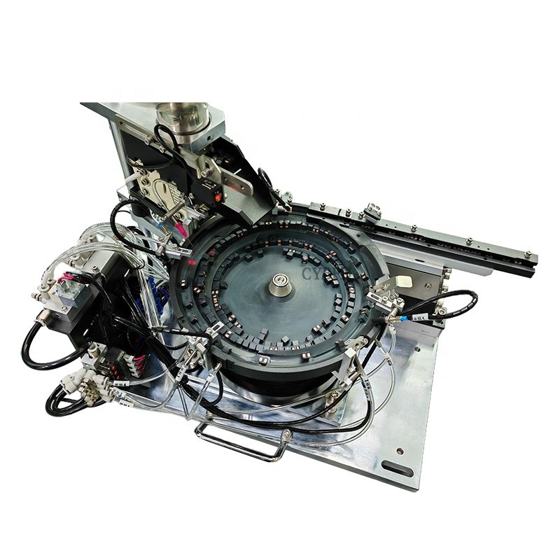 Auto Feeding Vibratory Bowl Feeder Machine Vibration Control for Rubber Plastic Metal Parts with Hopper for Automation