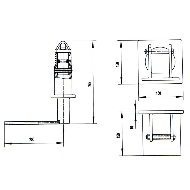 All Sizes Auto Container Twist Lock For Trailer Trailer Twist Lock Container Twist Lock