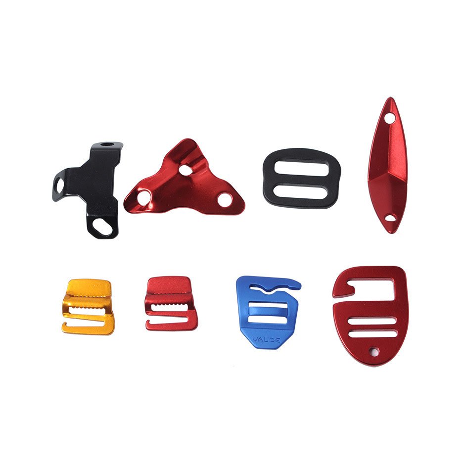 Trade Assurance Aluminum g Hook Ladder Lock Buckle Adjustable Buckle for Strap Tensioner Tent Rope Buckle