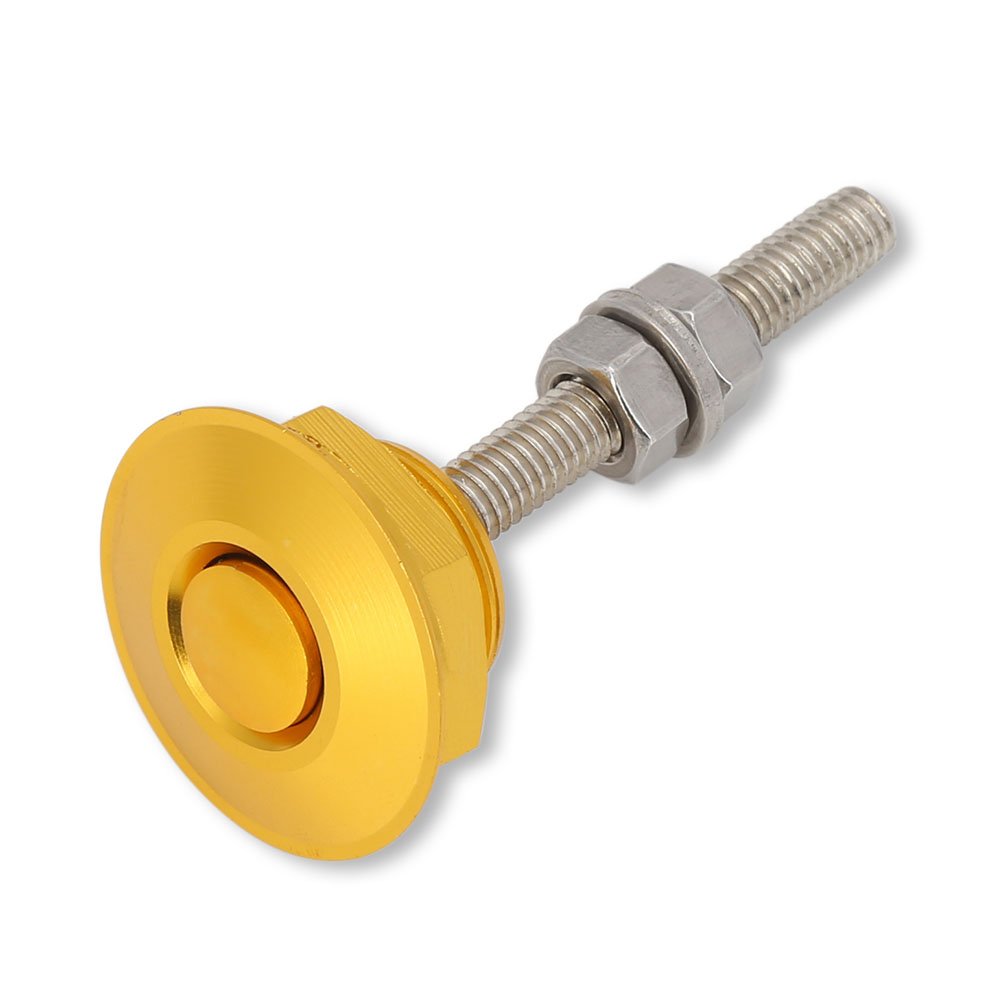 JDM Bumper Fasteners Quick Release, Push Button Hood Pins for Cars