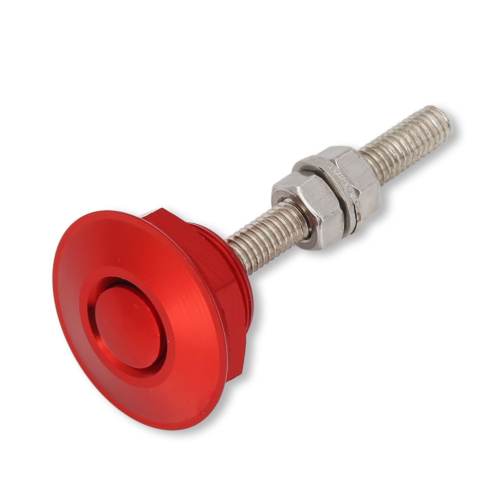 JDM Bumper Fasteners Quick Release, Push Button Hood Pins for Cars