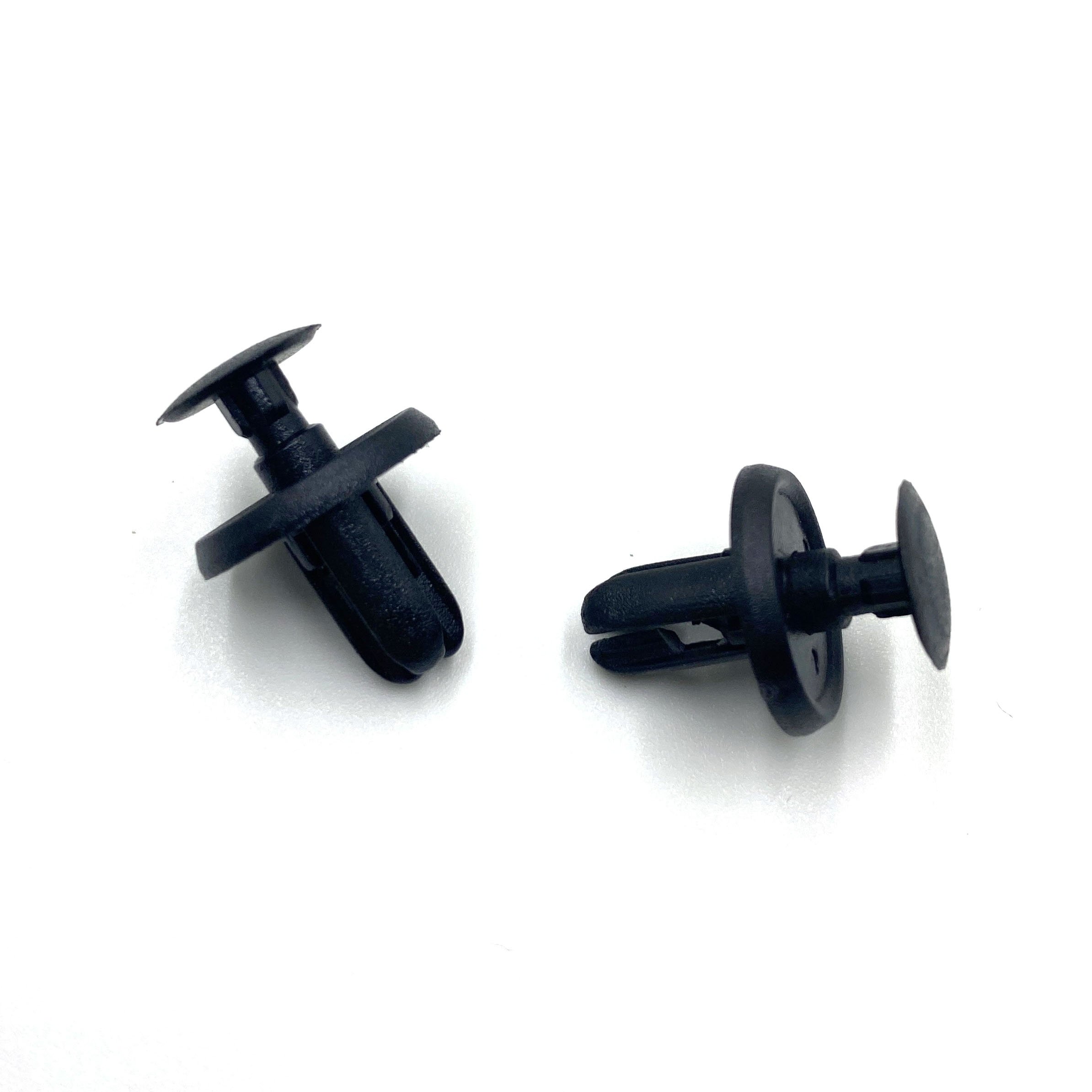 High Quality Nylon Auto Clips Car Clips Plastic Fasteners Push Type Black Nylon Retainer for Mitsubishi