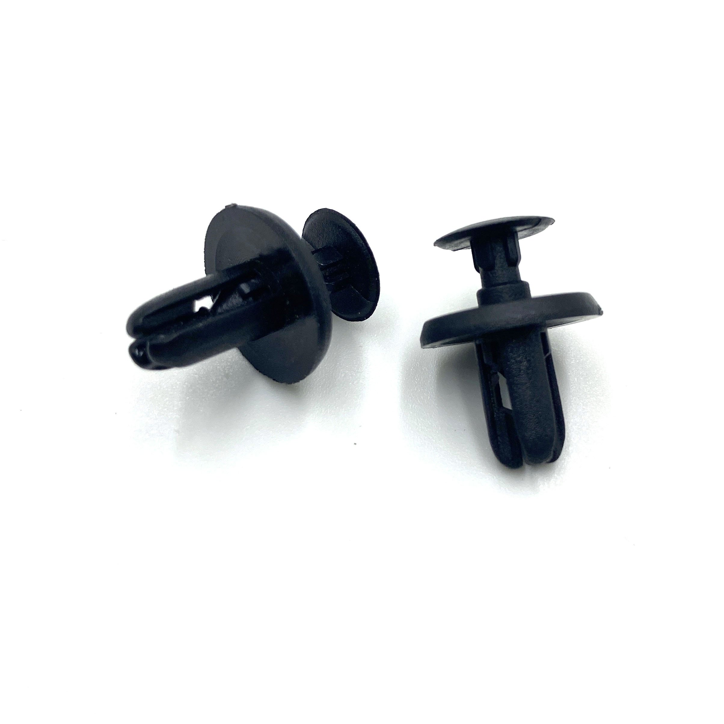 High Quality Nylon Auto Clips Car Clips Plastic Fasteners Push Type Black Nylon Retainer for Mitsubishi