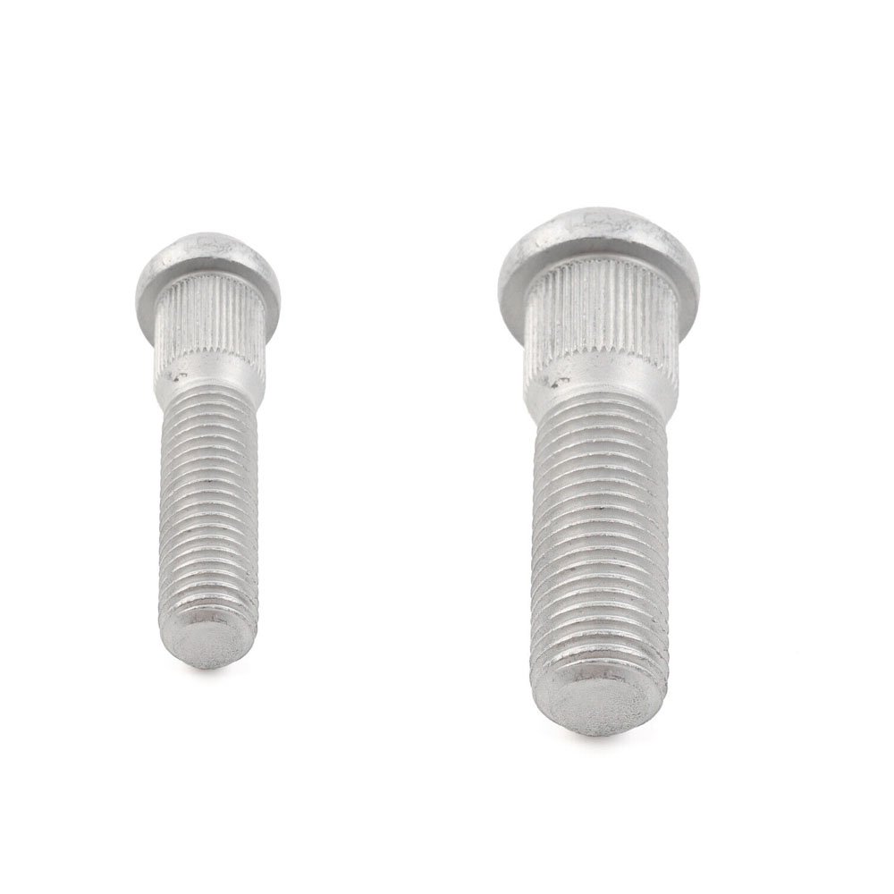 Custom 12X1.5 Ball Seat Wheel Lug Bolts Tin Dacromet Plating Carbon Steel Bolts Car Auto Replacement Parts