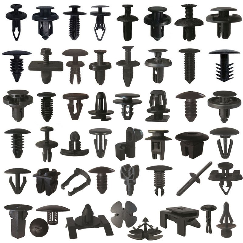 Plastic Fastener Auto Fasteners & Clip Push Type Fastener Clips Nylon Plastic For Car