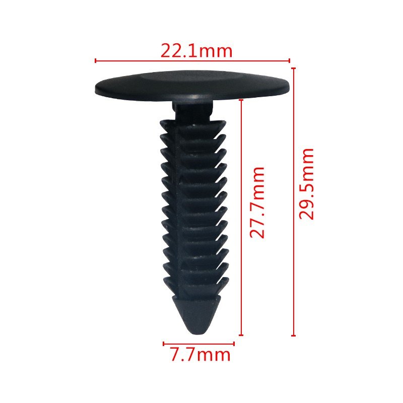 06628 Christmas tree clips car clips and automotive clips and fasteners Plastic Rivets