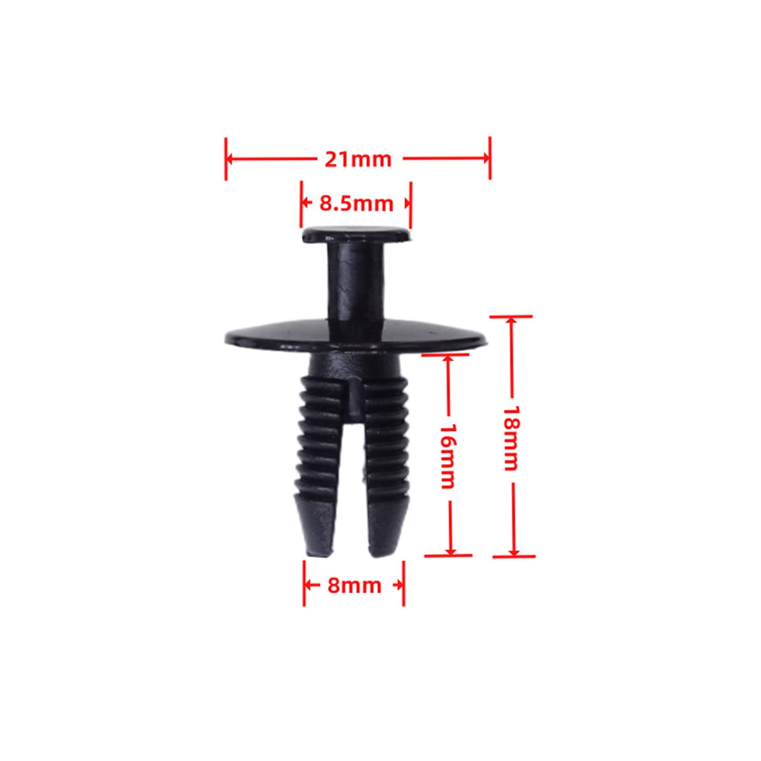 Auto Fender Liner Retainer Rivet Trim Panel Clips Pushing Expansion Buckle Plastic Nylon Clip for BMW