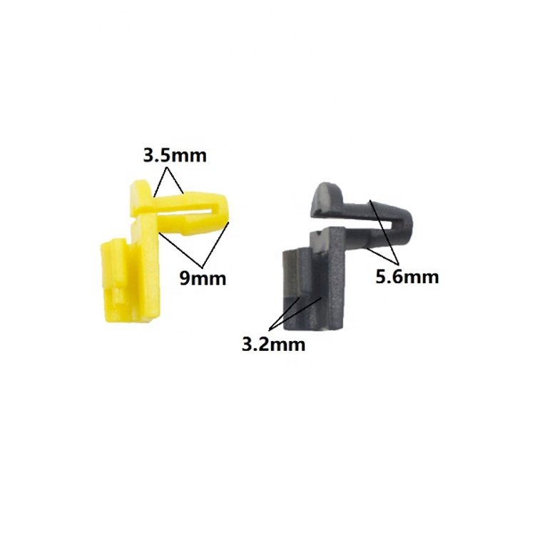 Auto Universal Plastic Door Round Head Lock Rod Clip Side Fasteners Retainers Car Wire Clips S-320
