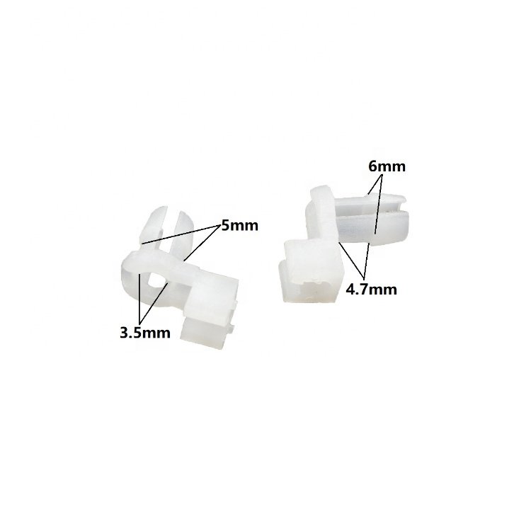 Auto Universal Plastic Door Round Head Lock Rod Clip Side Fasteners Retainers Car Wire Clips S-320
