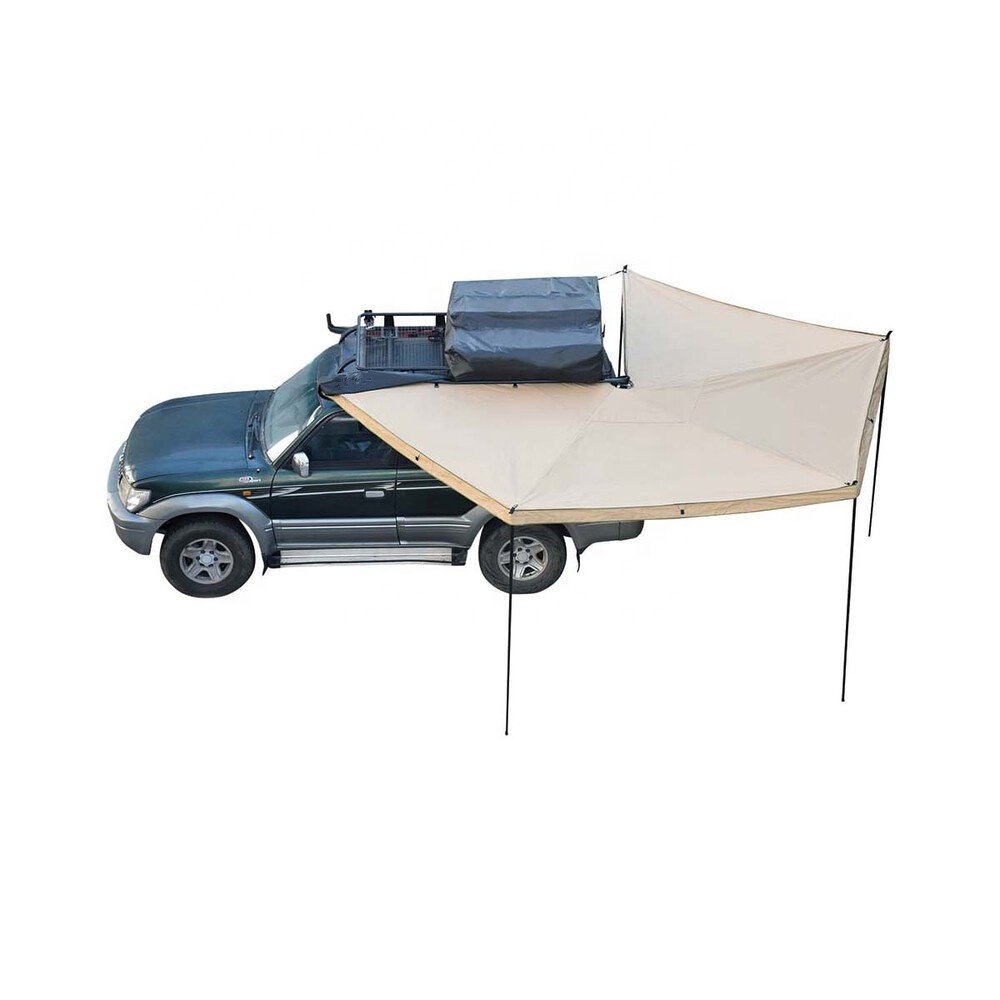 Camping car side 270 degree awning foxwing awning