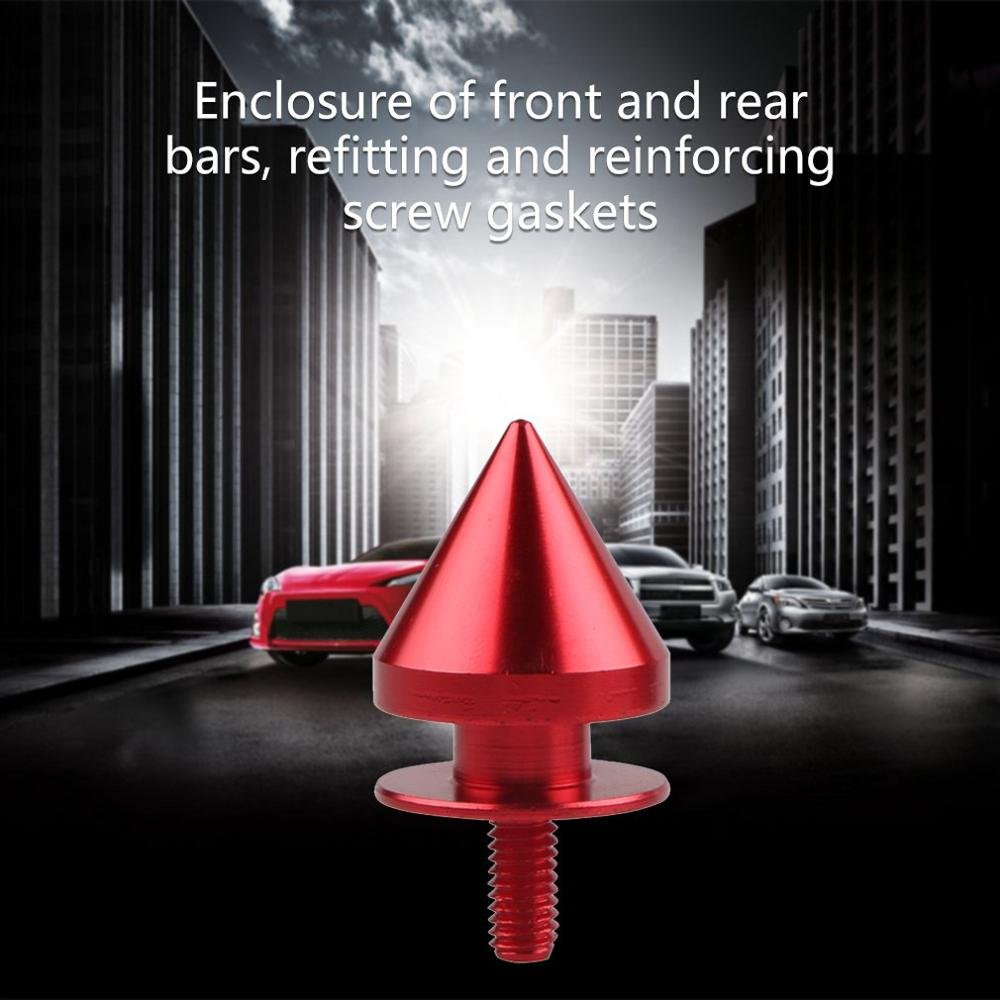 Car Surrounded by Reinforcement Screws Universal Front Bar Quick Release Fastener Clip Conical Anti-collision Buckle
