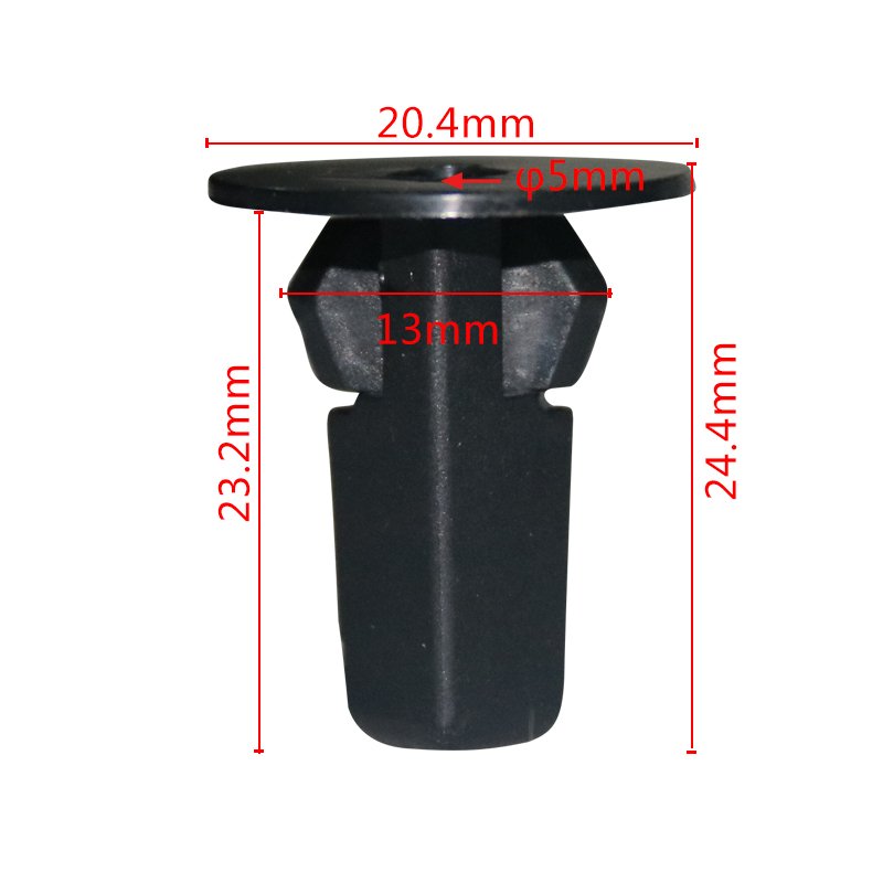 Factory Supply Fast Wire Nail Plastic Fasteners Auto Body Clips Plastic Rivets Car Clips07764