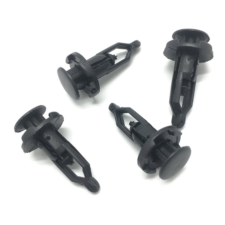 Universal Bumper Rivet 300pcs Car Body Retainer Mixed Fasteners Black Auto Fastener Plastic Clips Push Pin