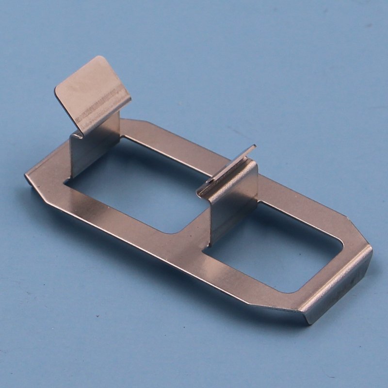 Custom OEM Cheap Steel Metal Clip Buckle Metal Clips for Steel Staping Band Pipe Clip