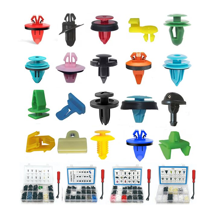 Wholesale Mixed Plastic Nylon Auto Fastener Clip Universal Trim Retainer Body Rivet Bumper Clips Kit