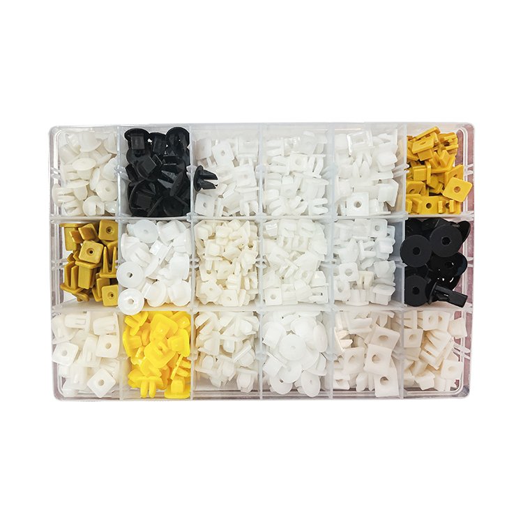 HSG 680 Pcs Universal Auto Fasteners Clips and Plastic Fasteners Car Mats Automotive Auto Plastic Body Clips Fasteners