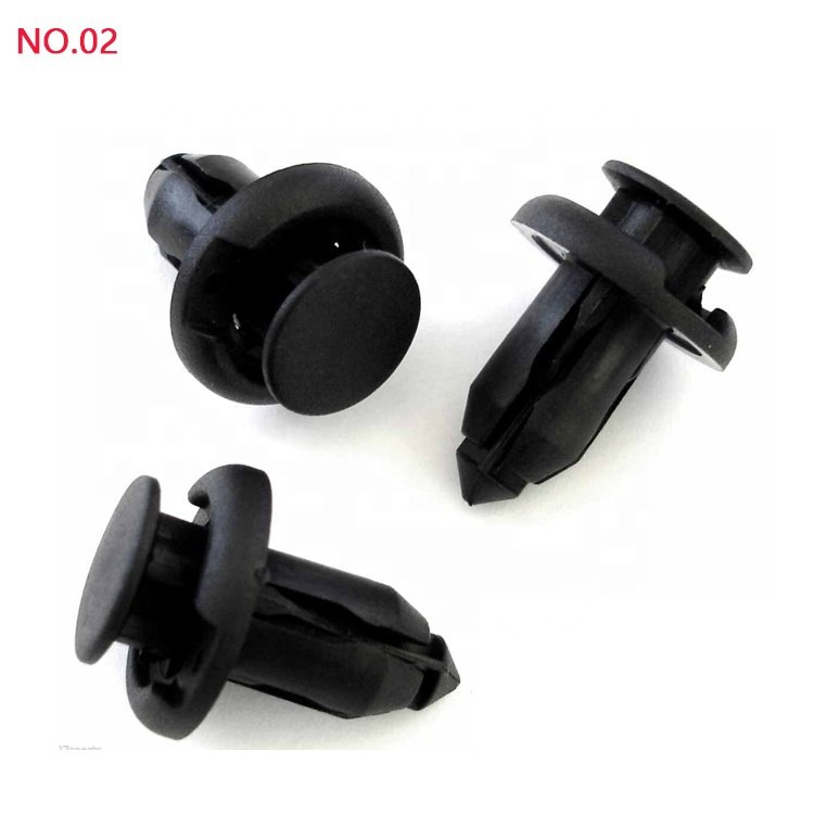 10mm Car Fender Rivet Fastener Clips Plastic Push Clip Hole Car Bumper Retainer Rivet 91503-SZ3-003 for Honda S-02