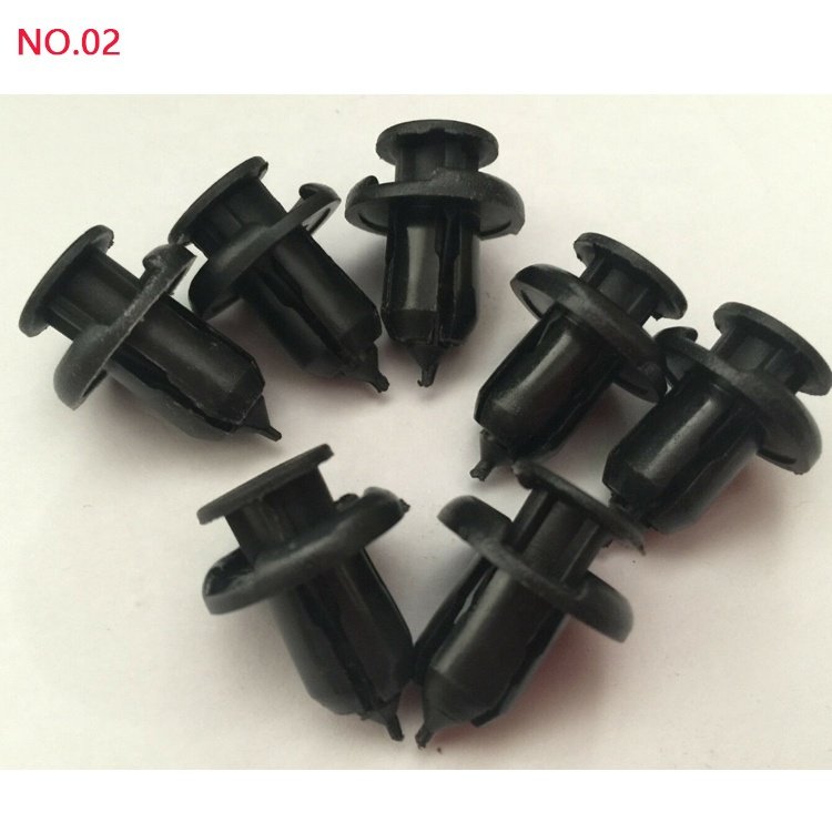 10mm Car Fender Rivet Fastener Clips Plastic Push Clip Hole Car Bumper Retainer Rivet 91503-SZ3-003 for Honda S-02