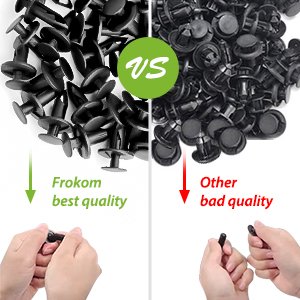 245PCS Auto Clips Car Plastic Fasteners Push Retainer Kit Most Popular Sizes for GM Ford Toyota Honda Chrysler